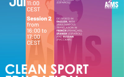 ITA Clean Sport Education Webinar – July 28, 2026